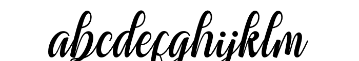 hinonagata-Regular Font LOWERCASE