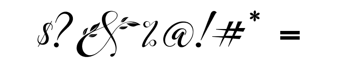 Khansa-Regular Font OTHER CHARS
